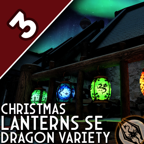 Christmas Lanterns SE - Dragon Variety